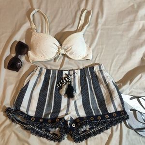 Navy Blue Rewash Beach Shorts